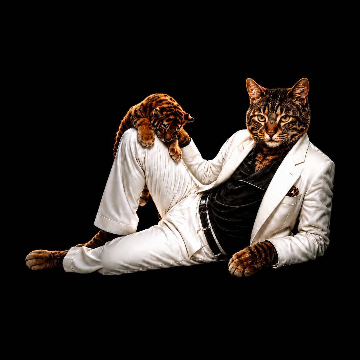 Thriller Cat Graphic T-Shirt - Streetwear Tee