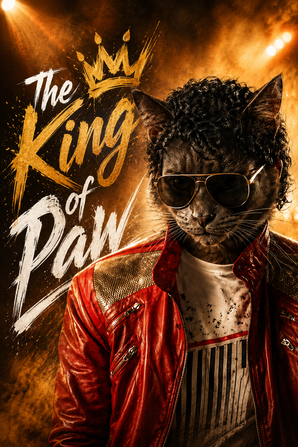 King of Paw Graphic T-Shirt - Streetwear Tee