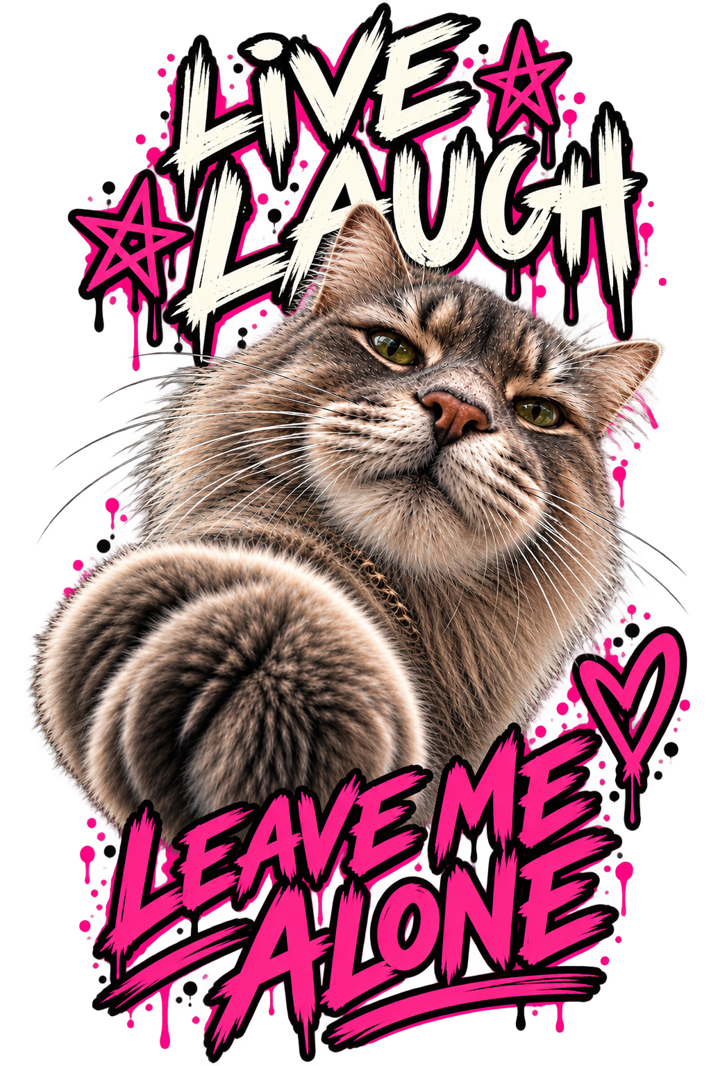 LIVE LAUGH LEAVE ME ALONE,
