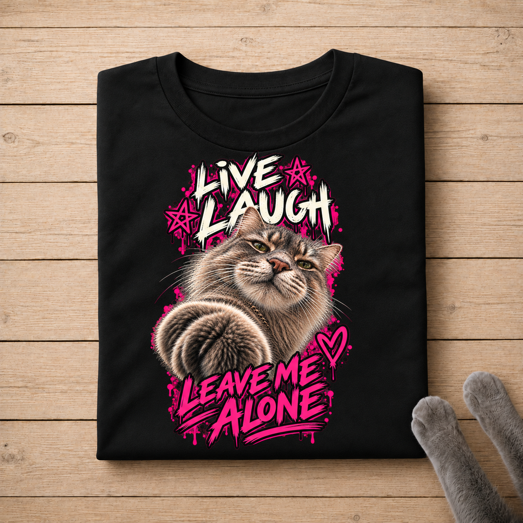 LIVE LAUGH LEAVE ME ALONE,
