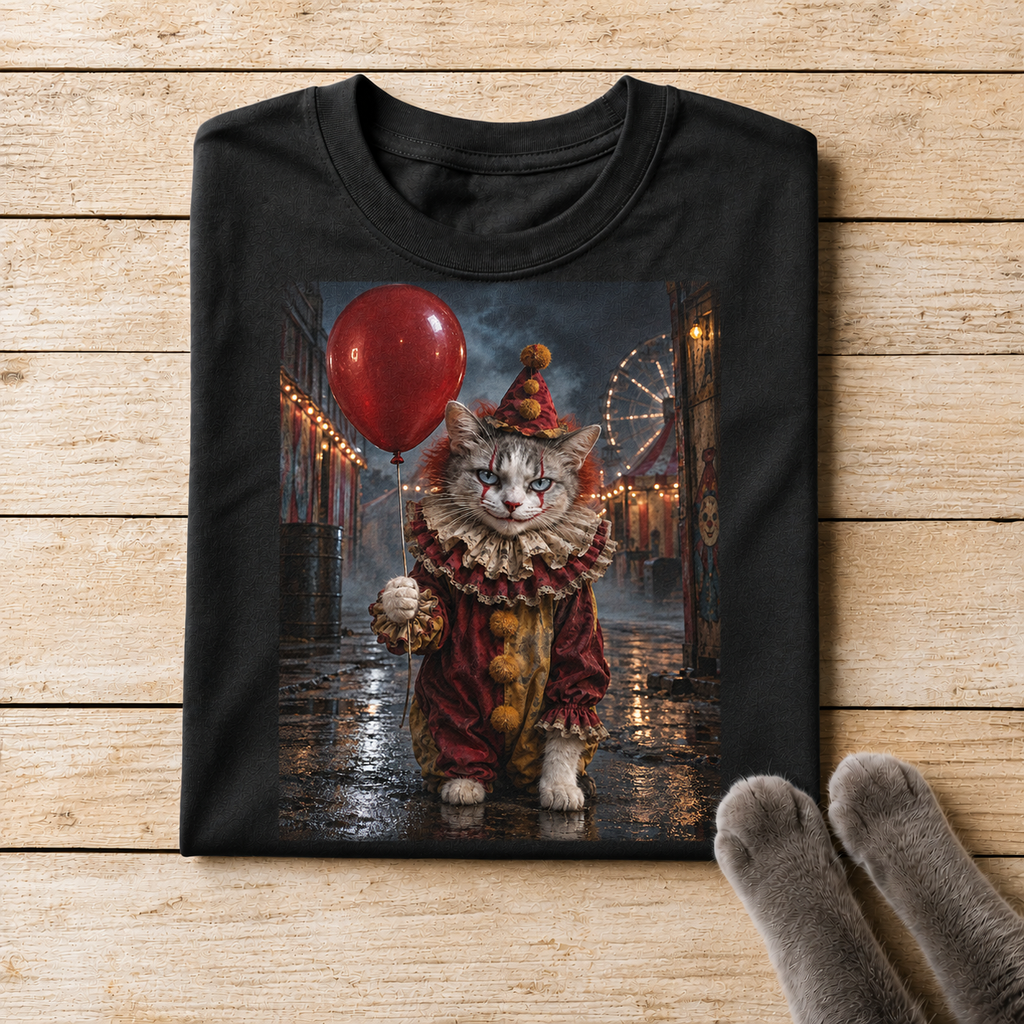 The Meow-ker Halloween Cat T-Shirt