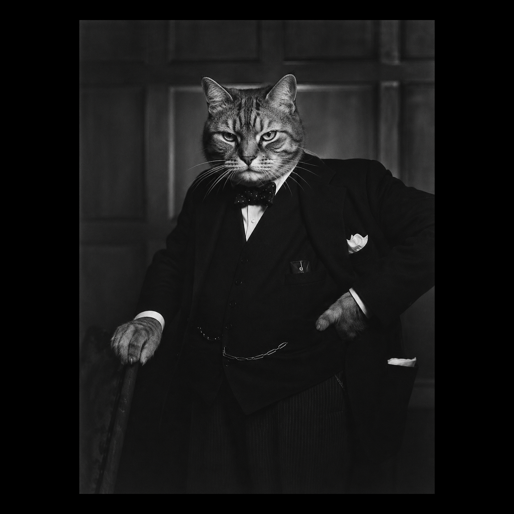Indomitable Cat Graphic T-Shirt - Streetwear Tee